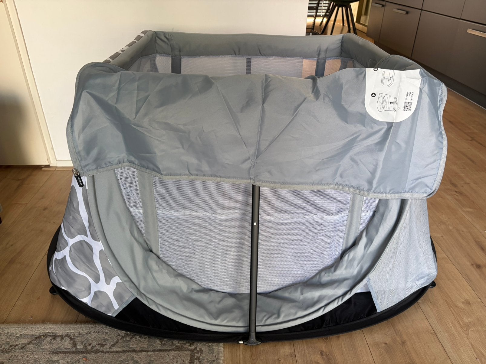 Aeromoov camping bedje, Kinderen en Baby's, Ophalen of Verzenden, Zo goed als nieuw, Reisbedje