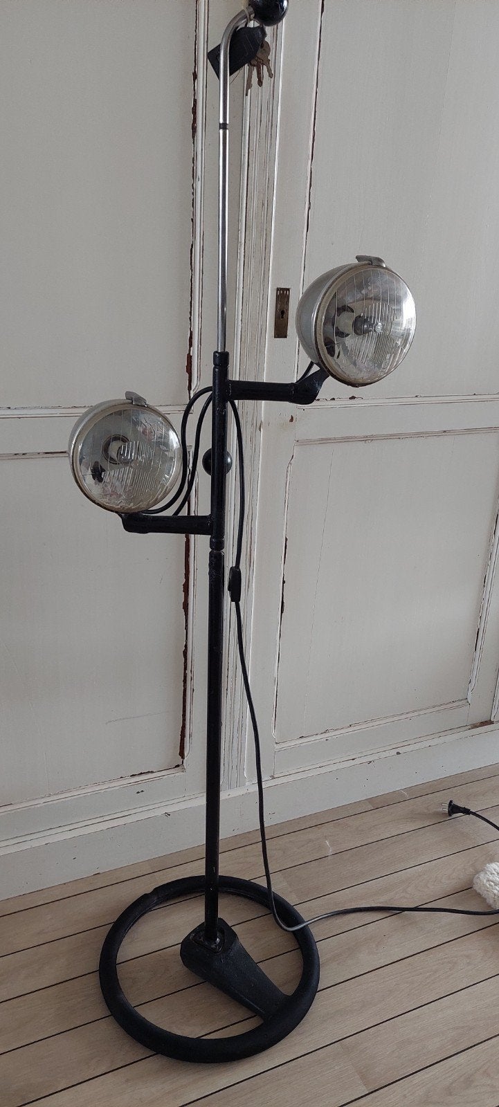 Vintage Vloerlamp van 2CV onderdelen - Lelijke Eend, Ophalen