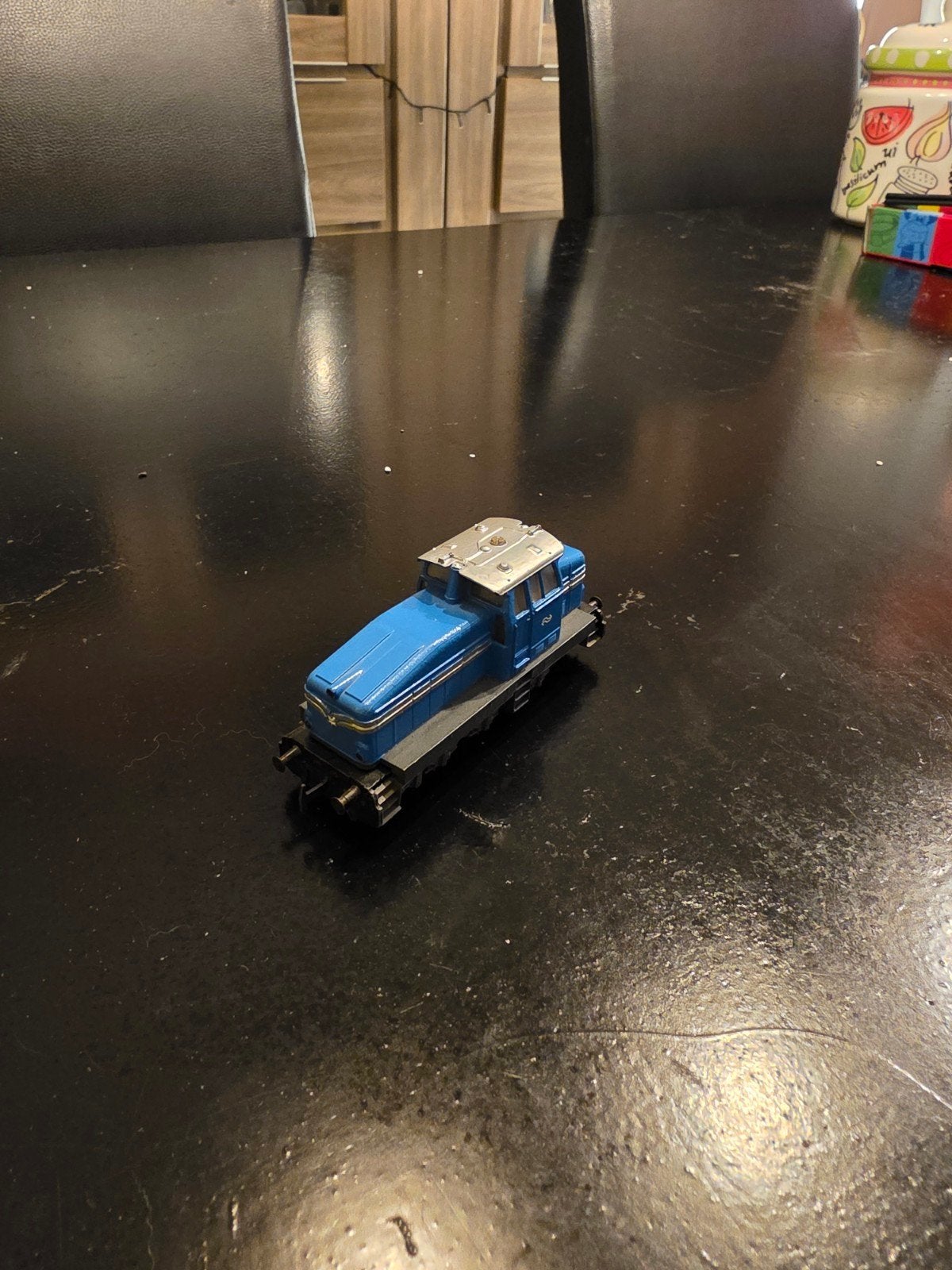 ​Märklin HO NS 2400 Blauwe Dieselloc - Analoog Getest, Hobby en Vrije tijd, Ophalen, Wisselstroom, Gebruikt, Locomotief