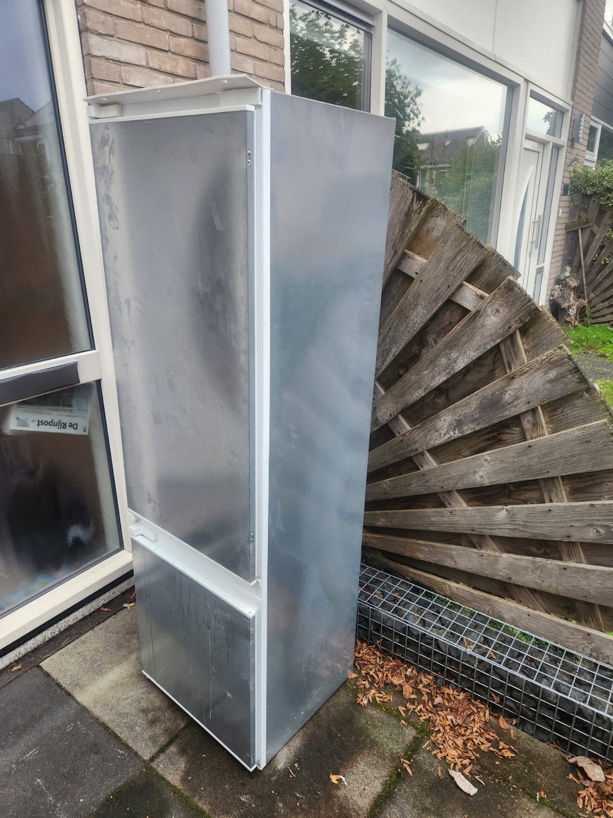 koelkast vriescombinatie, Witgoed en Apparatuur, 200 liter of meer, Ophalen, Gebruikt, 160 cm of meer