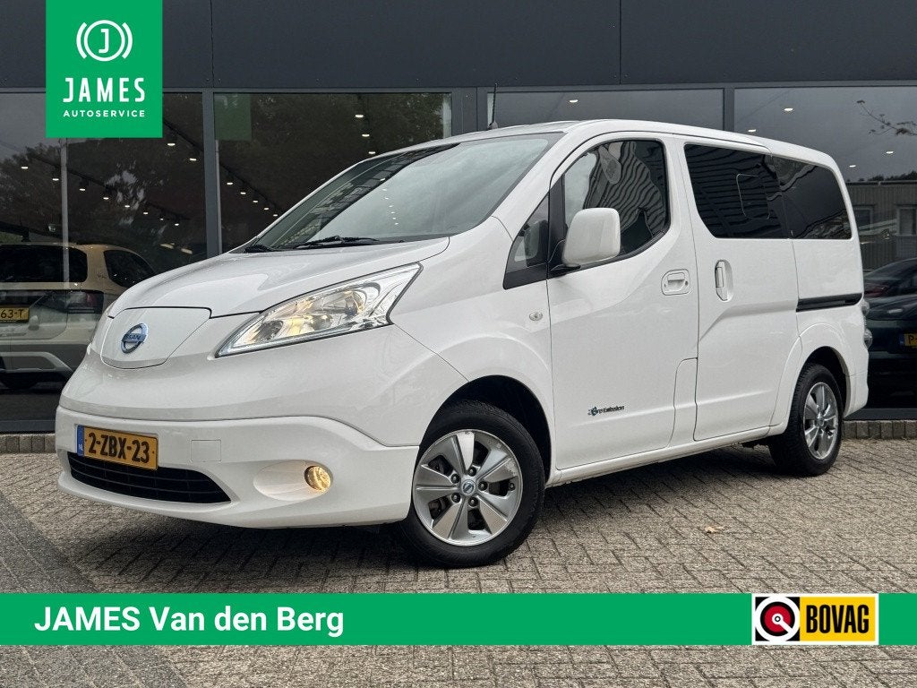 Nissan e-NV200 Evalia Connect Edition | BTWer | WERK & GEZIN, Auto's, 0 cilinders, Gebruikt, 1514 kg, Wit