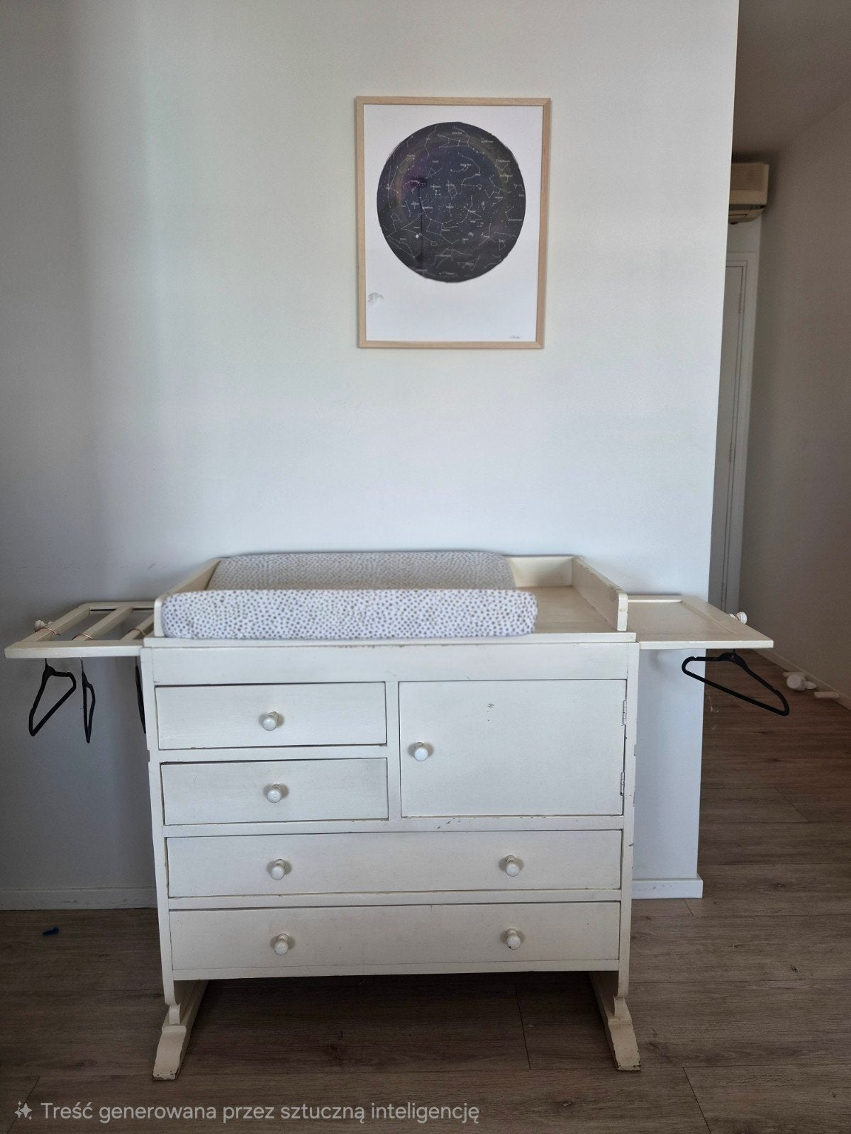 Unieke Vintage / Brocante Commode - Babushka stijl, Gebruikt, 50 tot 70 cm, Ophalen of Verzenden, 100 cm of meer