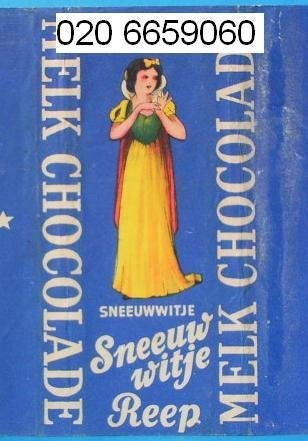 gezocht wikkel sneeuwwitje 7 dwergen victoria chocolade reep, Verzamelen, Ophalen of Verzenden, Gebruikt, Verpakking