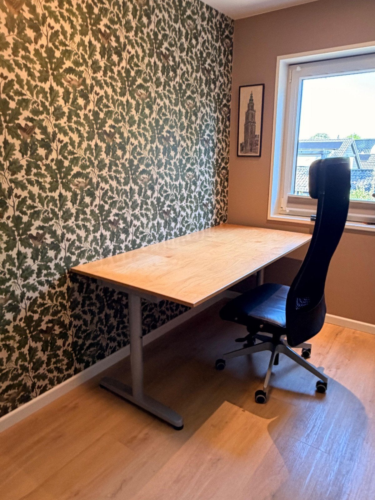 Bureau Galant Ikea 160x80, Ophalen, 160 cm, Gebruikt, IKEA