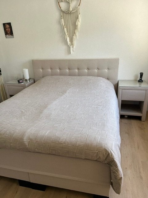 Boxspring     ( Swiss sense), Ophalen, Gebruikt, Tweepersoons, Modern