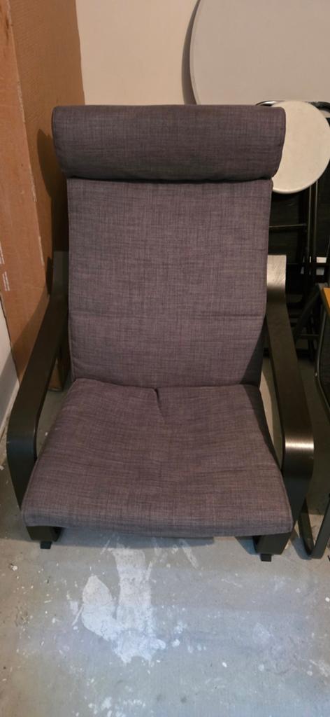 Comfortabele relaxfauteuil met voetenbank/ Zo goed als nieuw, Ophalen, Modern, Comfortabel, 75 tot 100 cm, Zo goed als nieuw