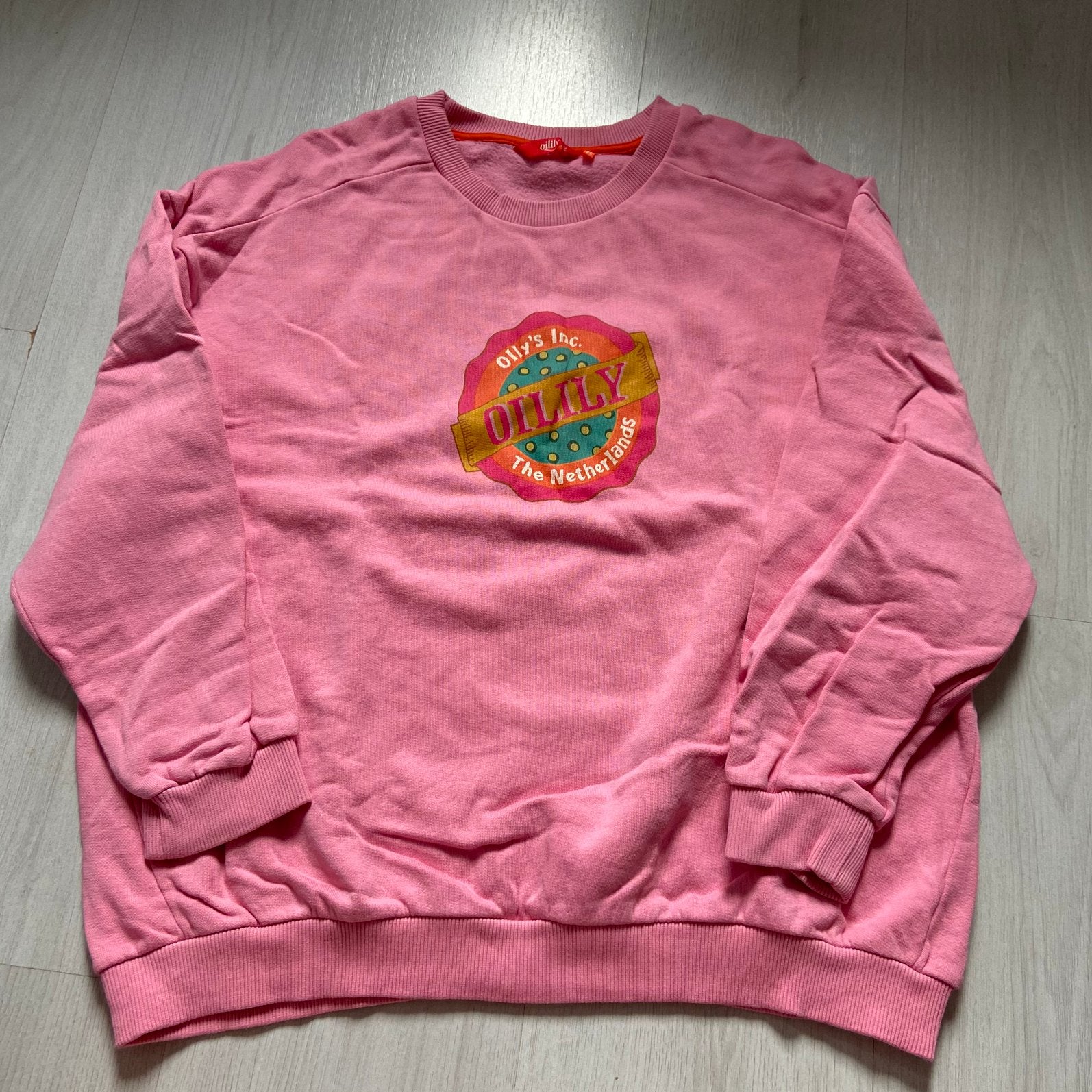 roze OILILY trui mt 152, Verzenden, Zo goed als nieuw, Meisje, Trui of Vest
