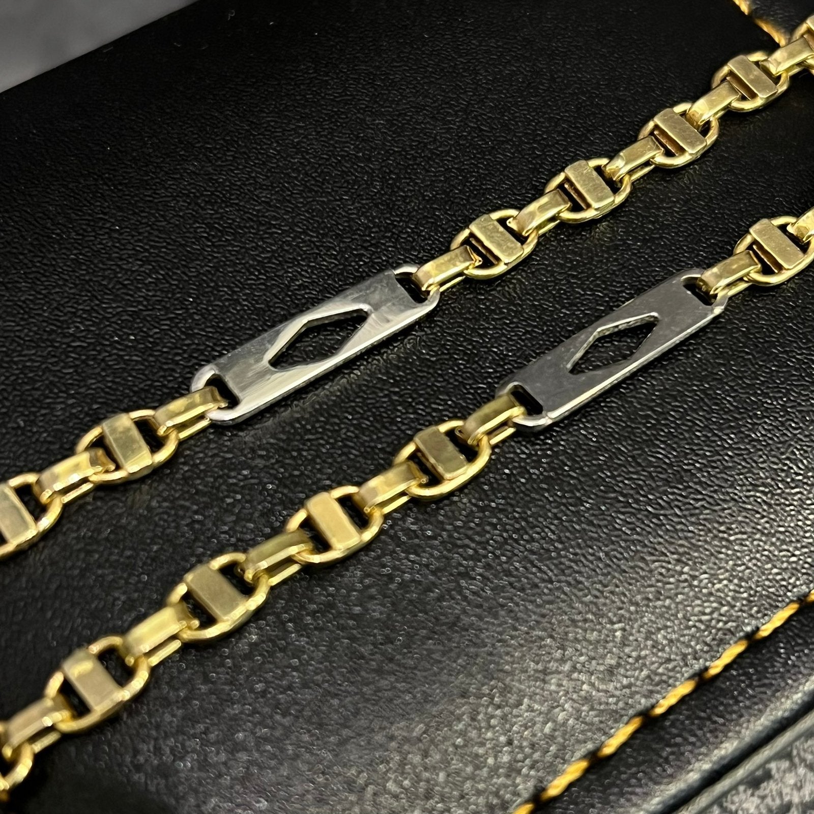 14k gouden ketting prachtig kingsley schakel, Ophalen of Verzenden, Nieuw, Goud