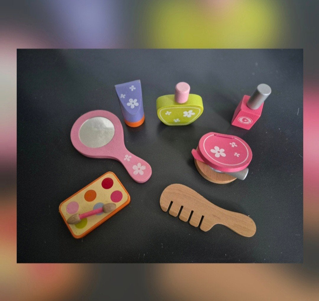 Houten make-up set voor kinderen, Ophalen of Verzenden, Jongen of Meisje