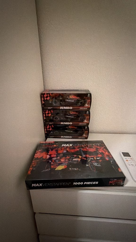Max Verstappen auto’s en puzzel, Jumbo, Ophalen of Verzenden