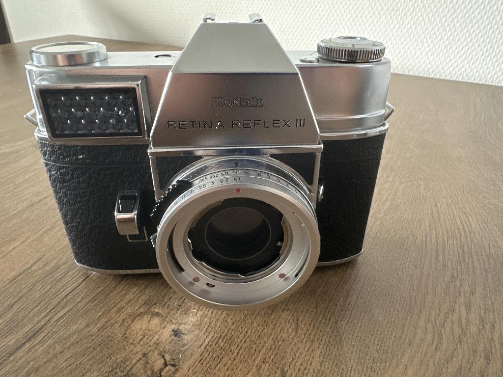 Kodak Retina Reflex III 35mm SLR camera body, Audio, Tv en Foto, Fotocamera's Analoog, Ophalen of Verzenden, Gebruikt, Compact