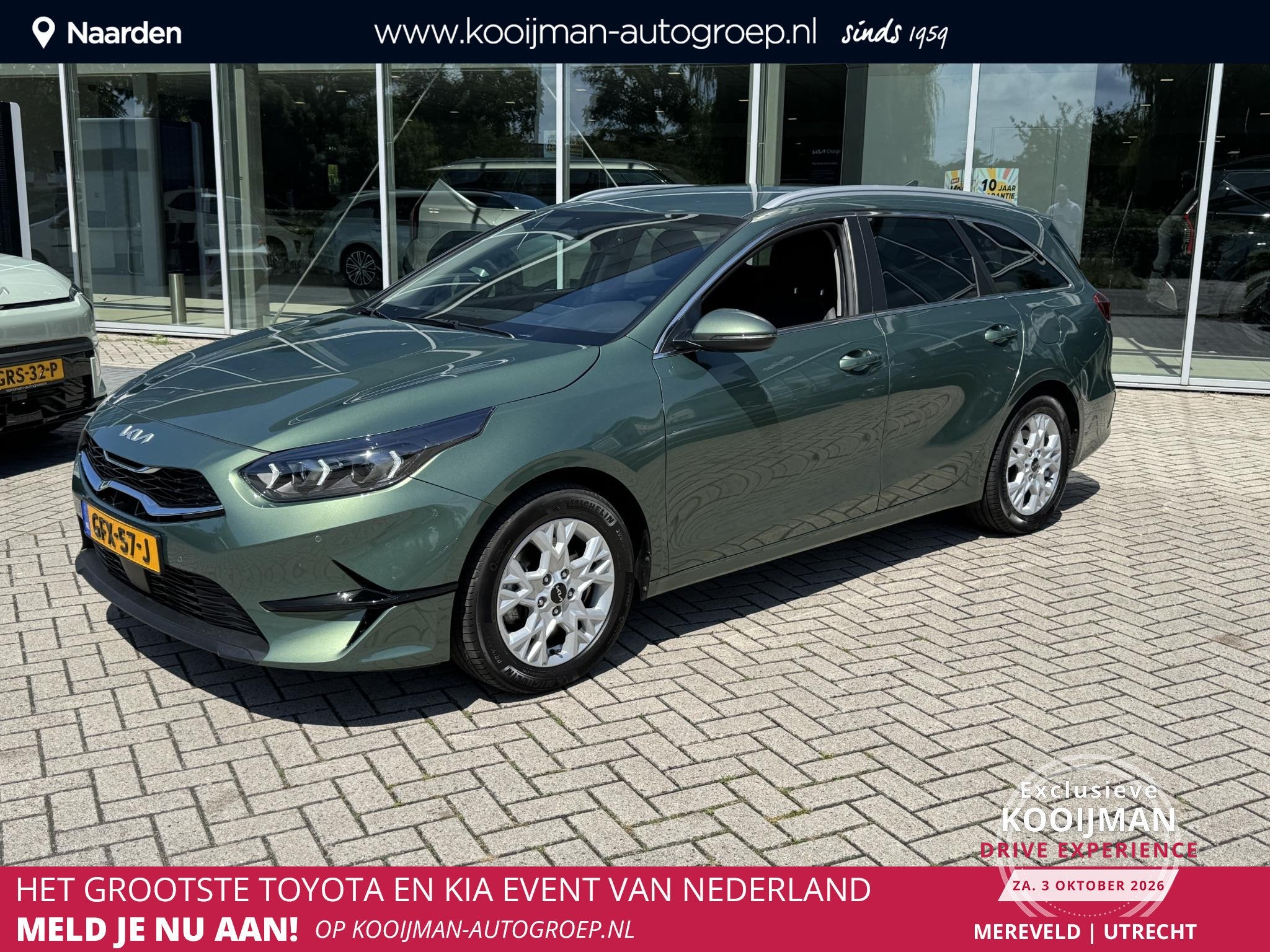 Kia Ceed Sportswagon 1.5 T-GDi DynamicPlusLine Nav|Camera|Lm, Auto's, Dealer onderhouden, Gebruikt, Euro 6, Origineel Nederlands