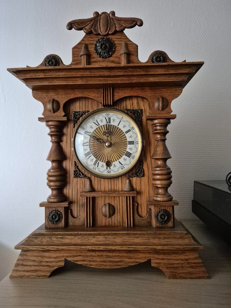 Selva eiken houten klok, Antiek en Kunst, Antiek | Klokken, Ophalen
