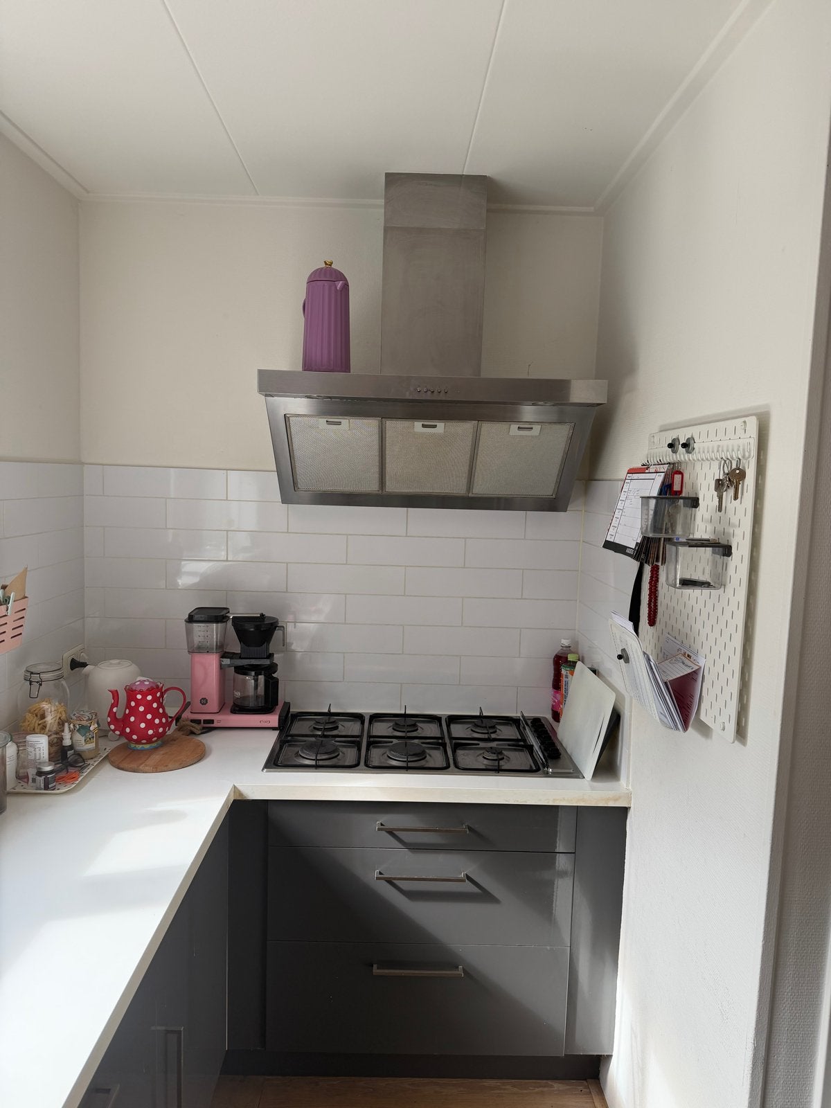 IKEA Keuken inclusief apparatuur - Af te halen week 38, Huis en Inrichting, Ophalen, Gebruikt, Hoekkeuken, Kunststof