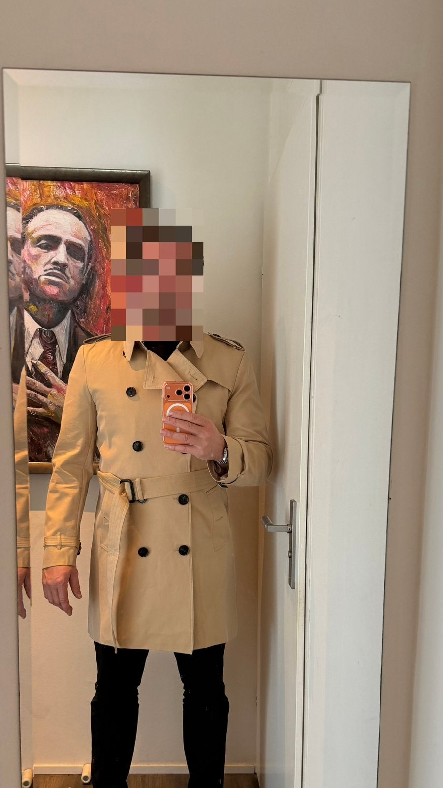 Burberry Kensington trenchcoat, Overige kleuren, Maat 42/44 (L), Nieuw, Ophalen of Verzenden