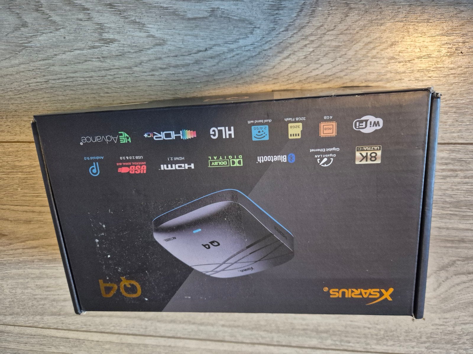Xsarius Q4 4K UHD Android TV Box - Zo goed als nieuw, Ophalen of Verzenden, Zo goed als nieuw, HDMI