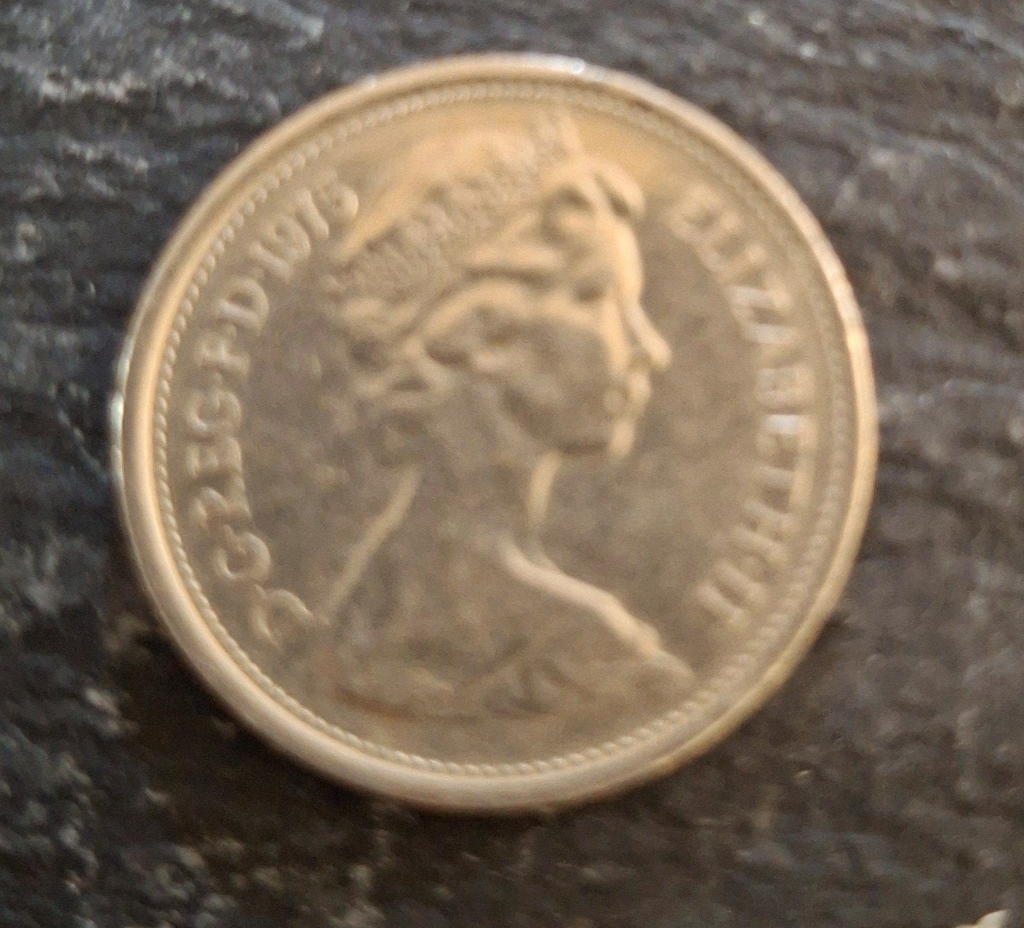 Britse 5 New Pence munt - Koningin Elizabeth II, Ophalen of Verzenden, Overige landen, Losse munt