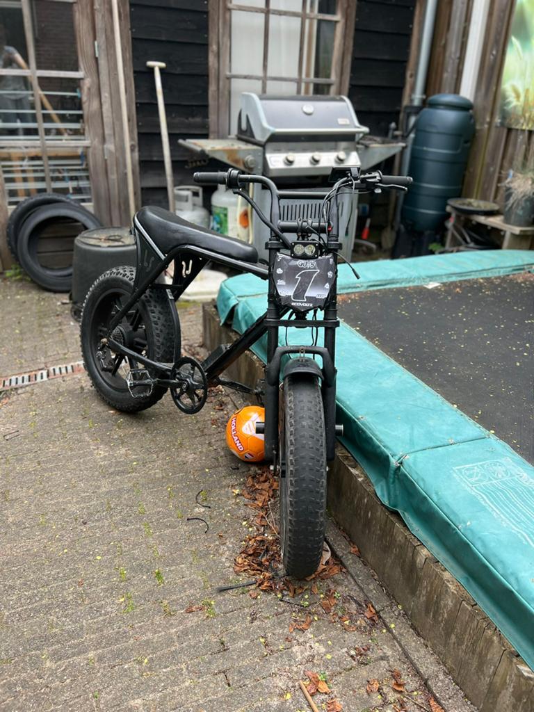 Fatbike te koop in onderdelen of helemaal accu ook, Fietsen en Brommers, Elektrische fietsen, Zo goed als nieuw, 59 cm of meer
