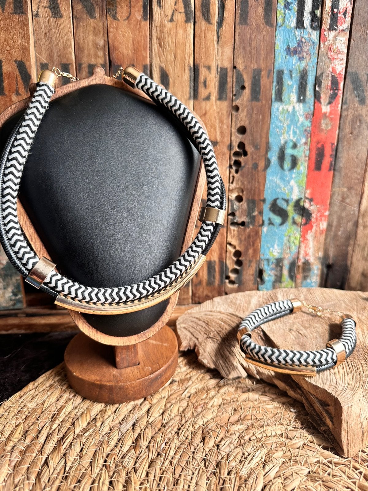 Boho sieraden set / boho chic / beachwear / ibiza / nieuw, Ophalen of Verzenden, Nieuw