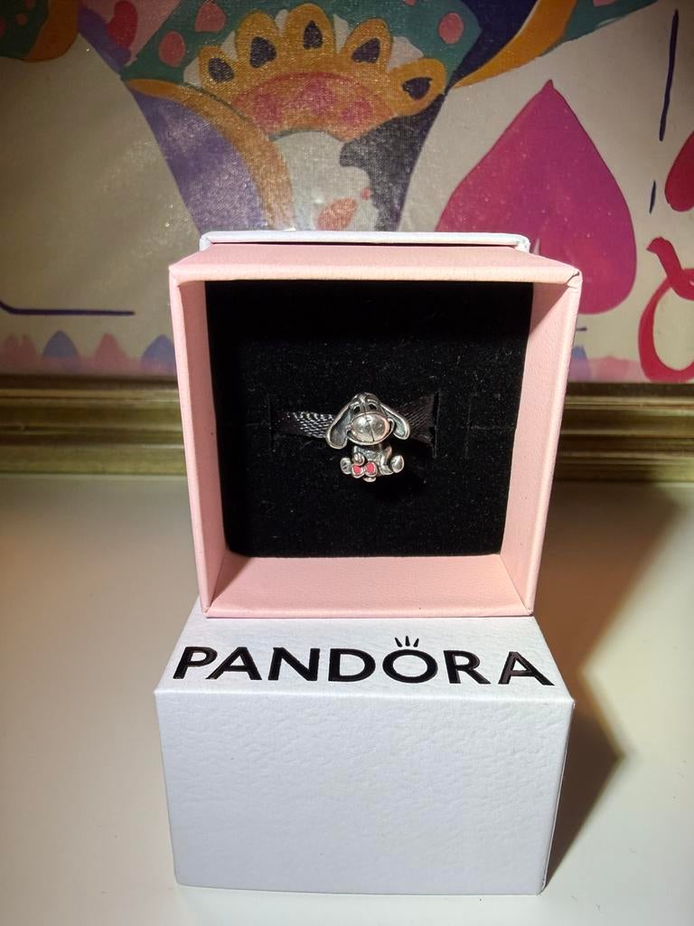 Pandora Disney Eeyore Iejoor bedel, Sieraden, Tassen en Uiterlijk, Bedels, Ophalen of Verzenden, Zo goed als nieuw, Zilver, Pandora