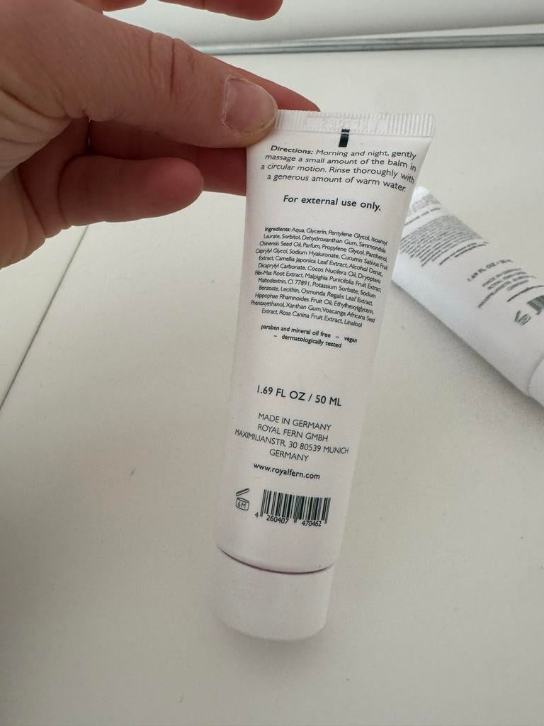 Royal Fern Phytoactive Cleansing Balm (2x 50ml), Ophalen of Verzenden, Nieuw, Gehele gezicht, Reiniging