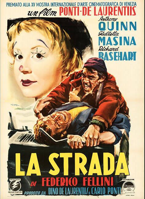 La Strada Frederico Fellini, Anthony Quinn, Giulieta Masina., Ophalen of Verzenden, Zo goed als nieuw