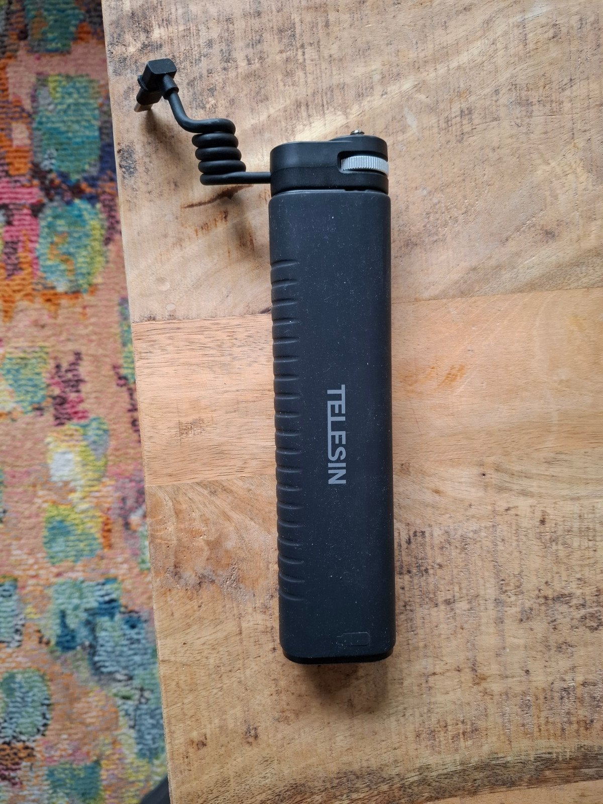 Telesin Powerbank Selfie Stick 90cm USB-C 10000mAh, Ophalen of Verzenden