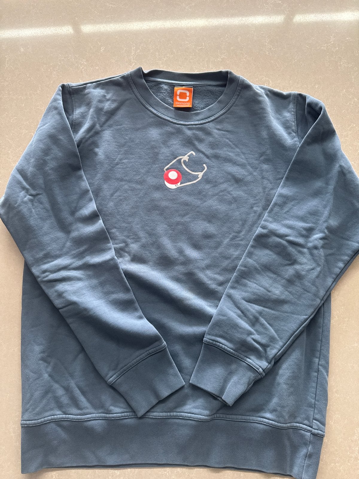 Okimono trui maat M, Ophalen of Verzenden, Nieuw, Maat 48/50 (M), Blauw