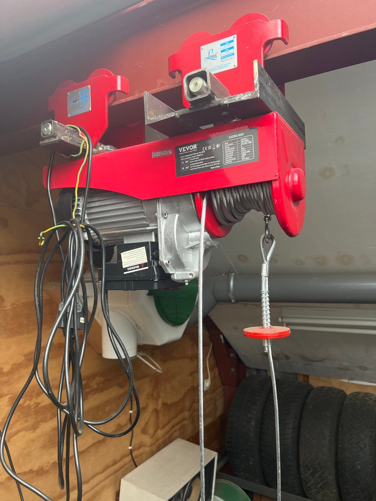 Vevor Elektrische Takel WX2200-2 - nieuw, Ophalen, Zo goed als nieuw, Elektrisch