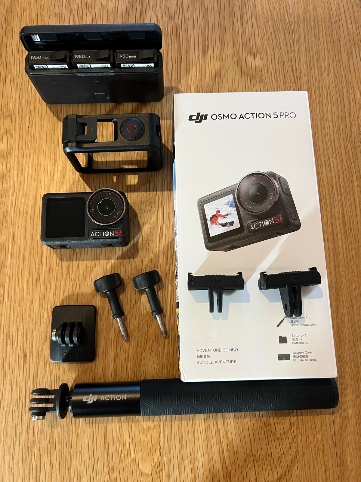DJI Osmo Action 5 pro Adventure Combo - Zo goed als nieuw, Ophalen, Zo goed als nieuw, Overige merken