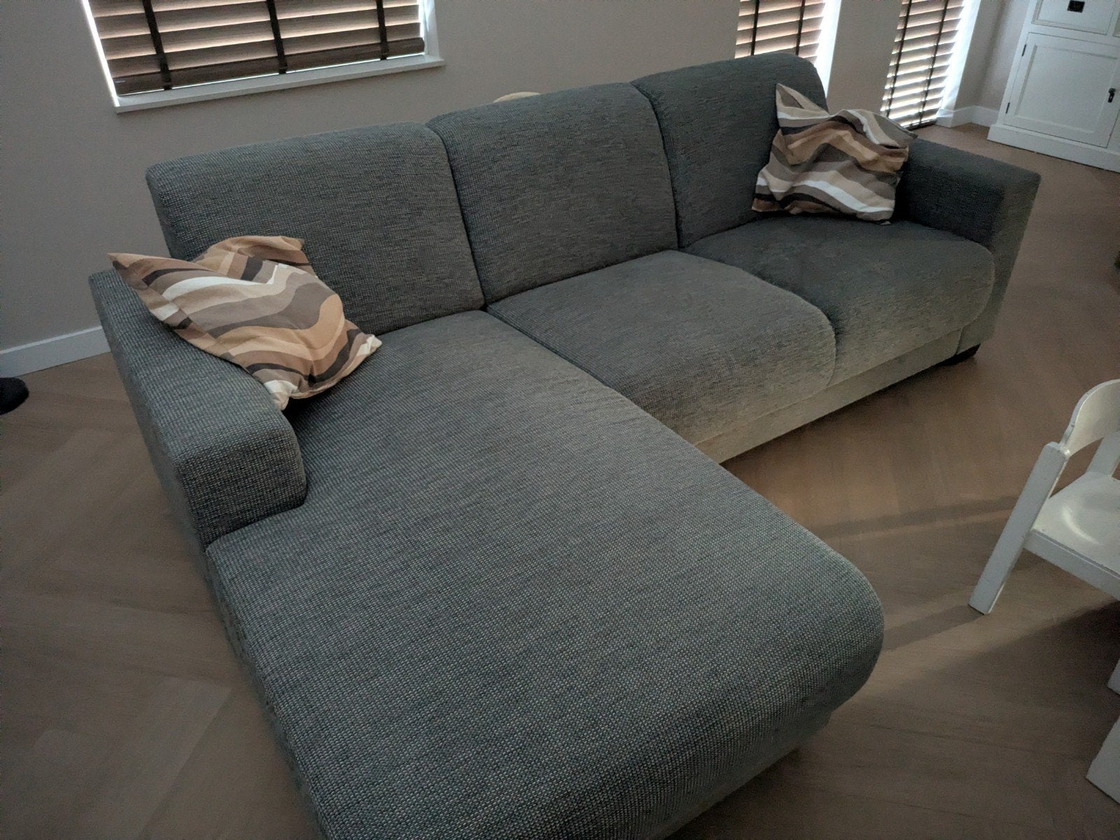 Gratis hoekbank 240x160, Huis en Inrichting, Ophalen, Gebruikt, Vierpersoons of meer