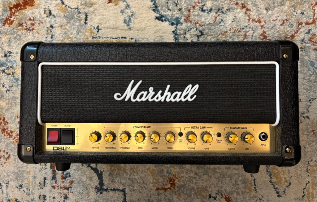 Marshall DSL20 buizen gitaarversterker top, Muziek en Instrumenten, Ophalen of Verzenden, Zo goed als nieuw, Gitaar, Minder dan 50 watt