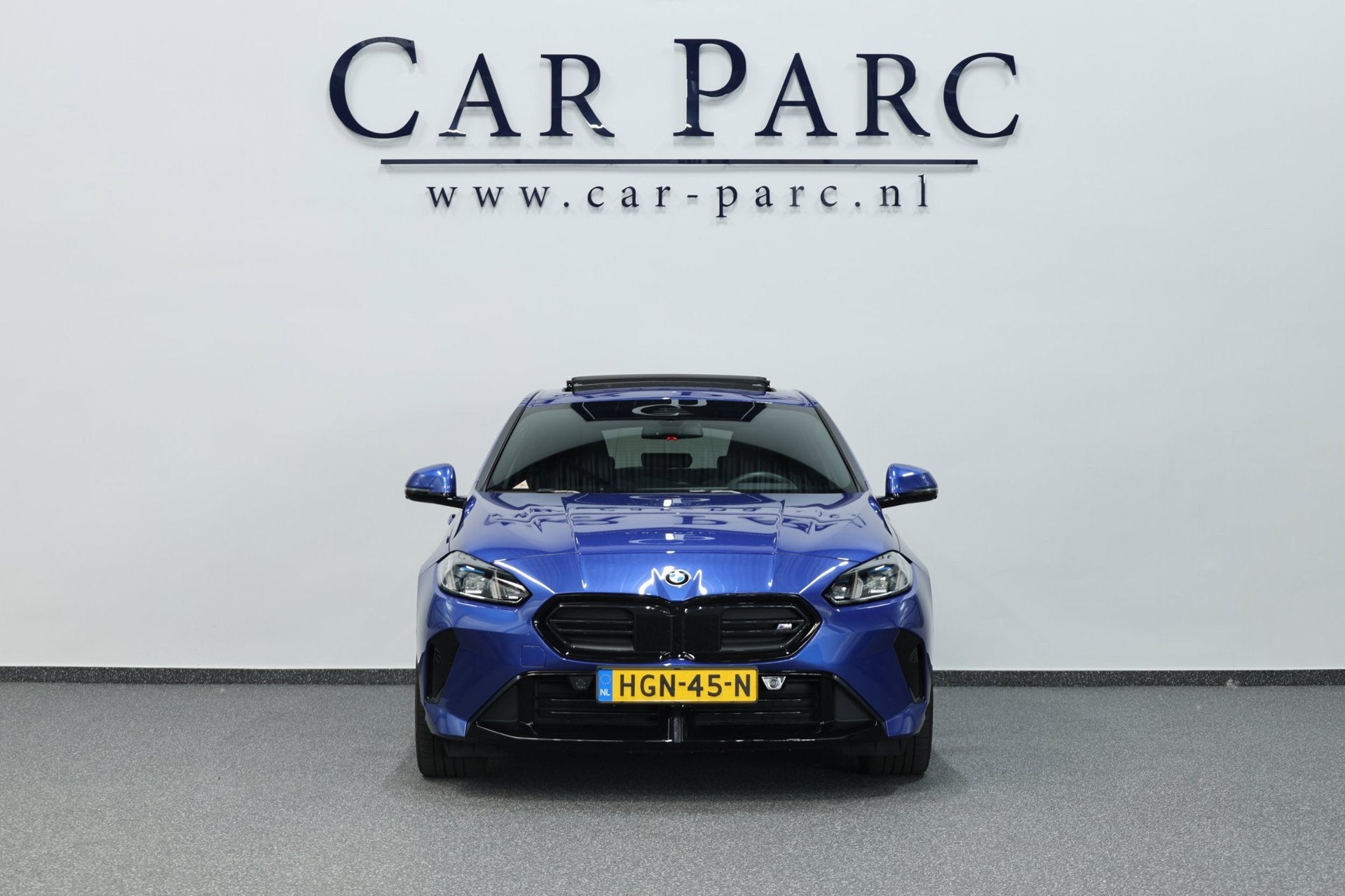 BMW 1-serie 120i M-SPORT 170+PK LASER/VIRTUAL/SFEER/PANO/HUD, Auto's, Gebruikt, Euro 6, Blauw, Origineel Nederlands