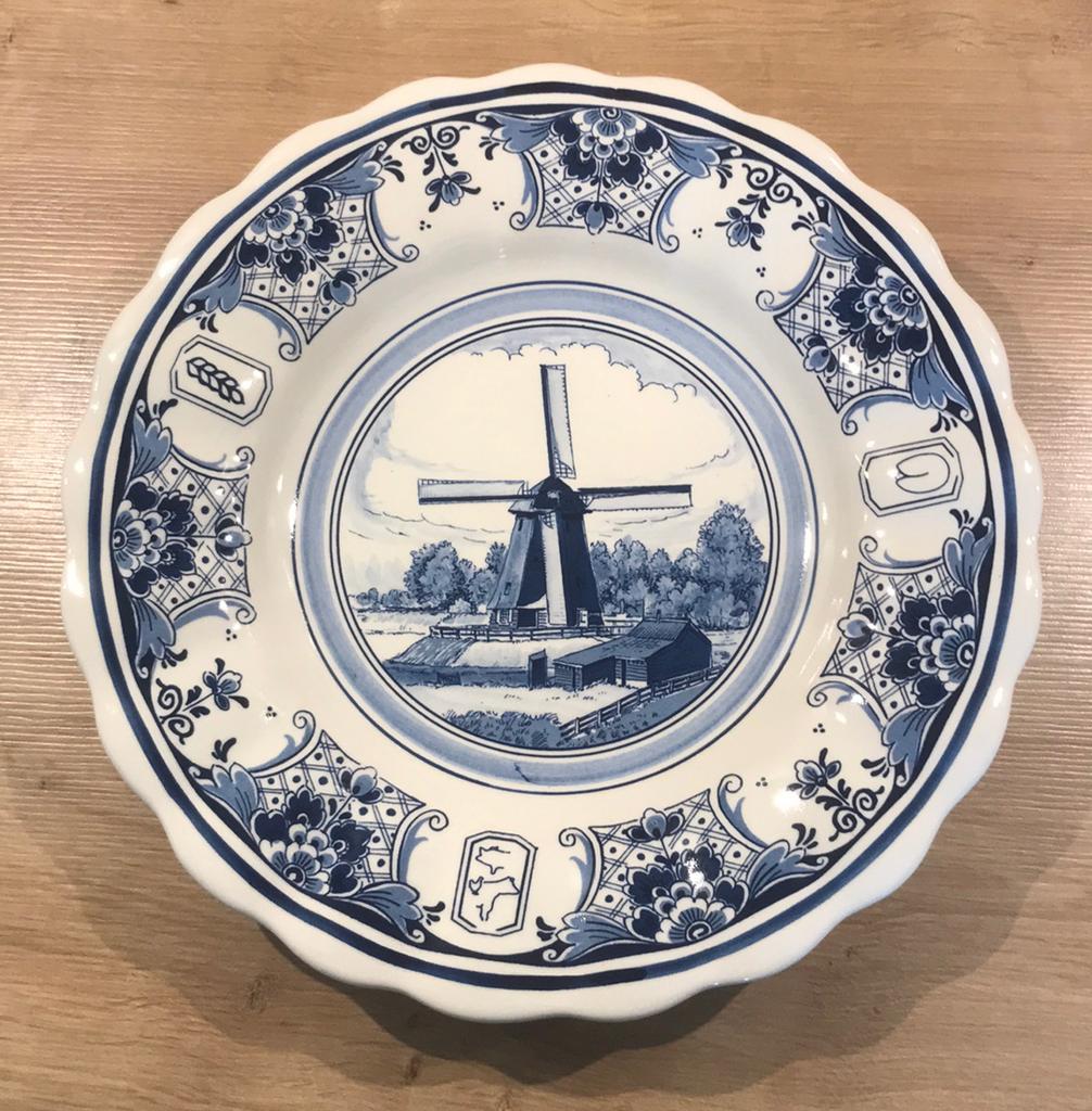 Wandbord cavo latuco Royal Goedewaagen Blue Delft Holland, Antiek en Kunst, Ophalen of Verzenden