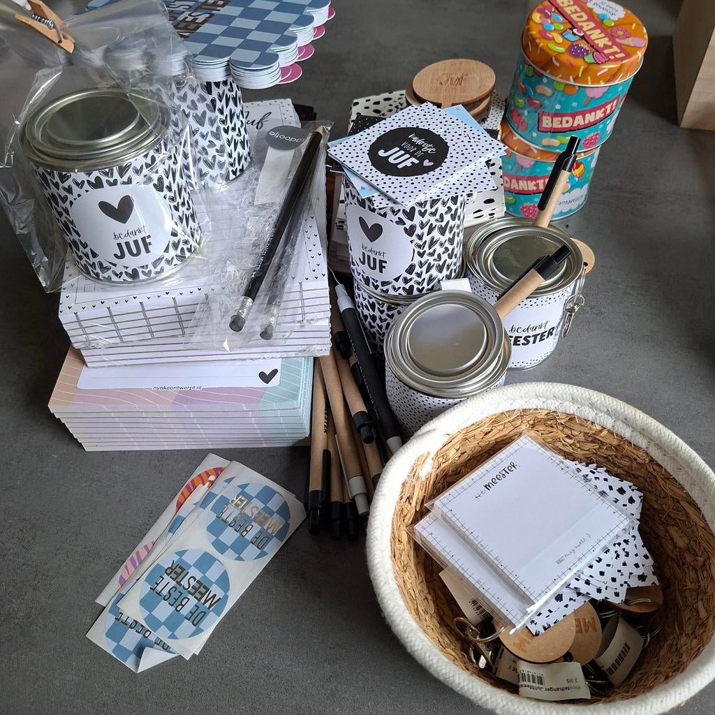 Juf en meester cadeautjes, Ophalen of Verzenden