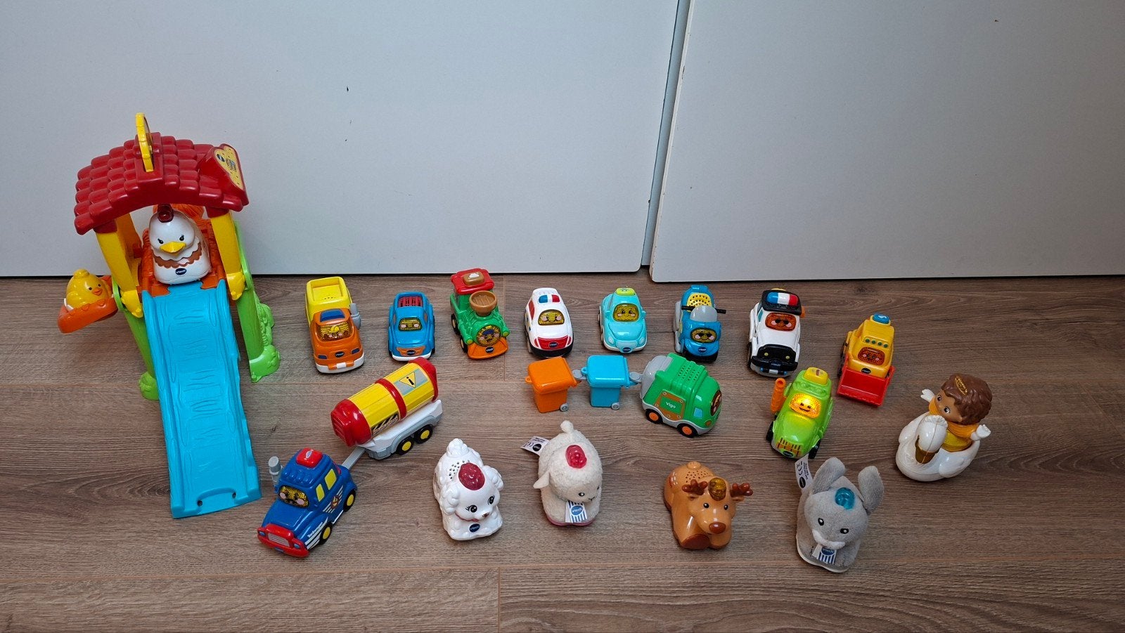 VTech Toet Toet Auto's en Zoef Zoef Dieren speelset, Ophalen, Gebruikt, Jongen of Meisje