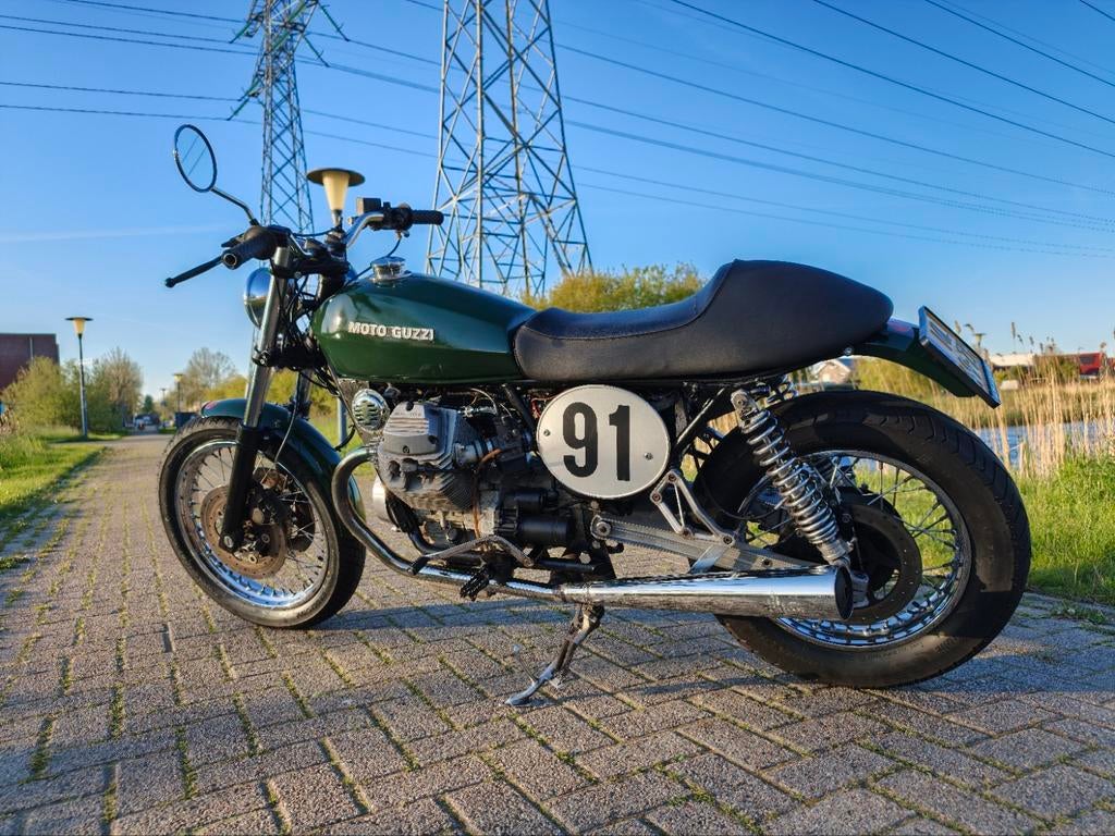 Moto Guzzi 750 V75 Cafe Racer Nevada 1991, 750 cc, Cardan-aandrijving, 2 cilinders, Occasion