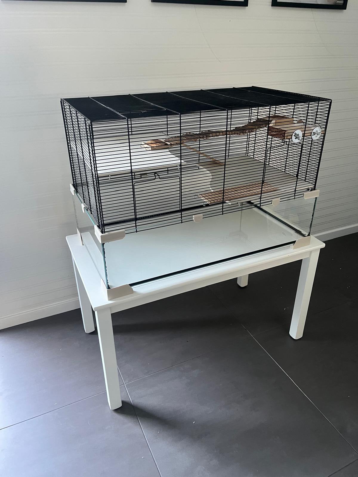 Ferplast Knaagdierenkooi Karat 80 plus accessoires, Kooi, Zo goed als nieuw, Hamster, 75 tot 110 cm
