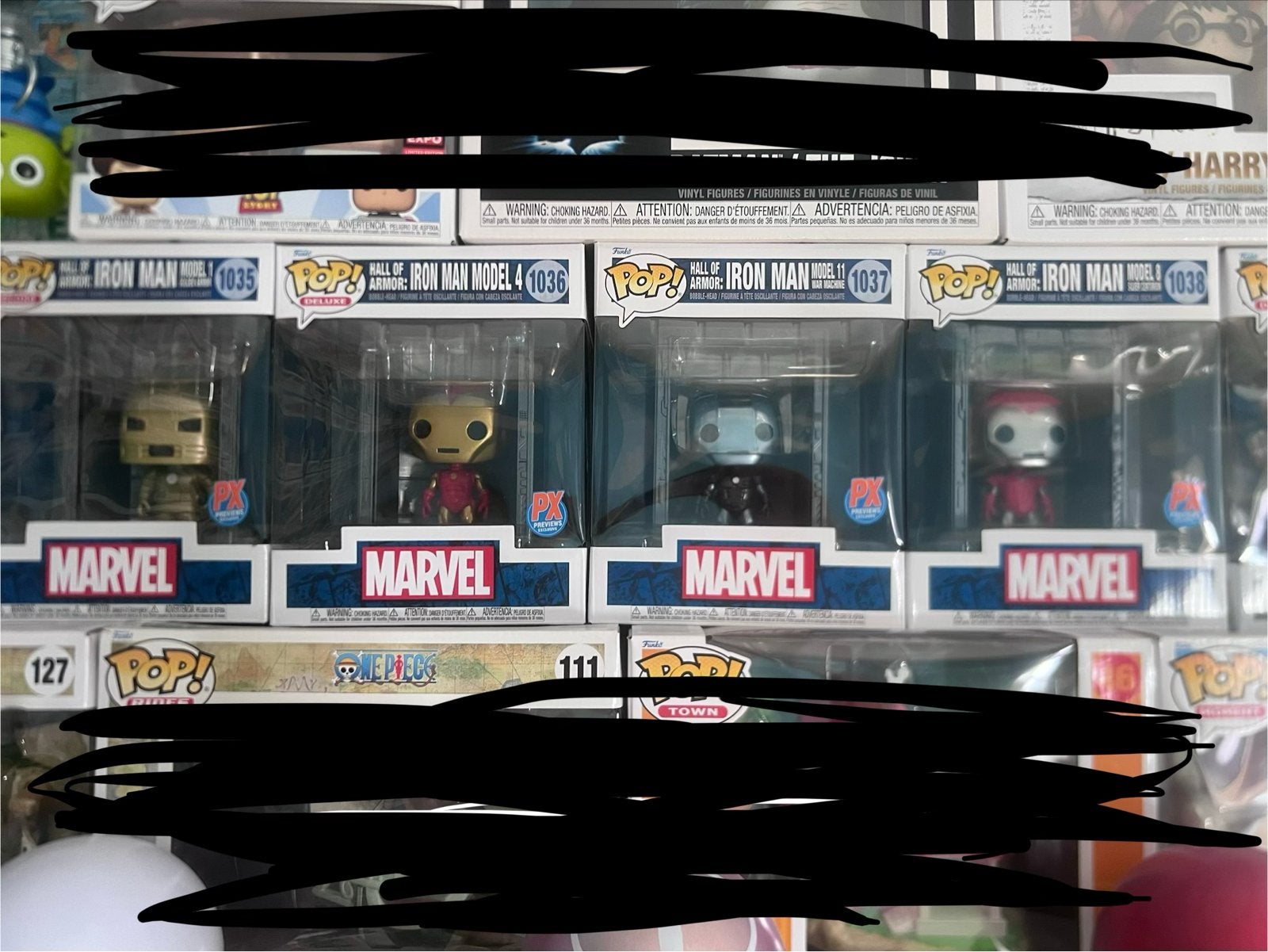 Funko Pop! Marvel Iron Man Collectie (4 stuks), Ophalen of Verzenden, Zo goed als nieuw