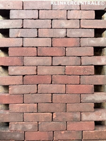 40m2 rood gemêleerd gebakken klinkers dikform 7-duimers, Tuin en Terras, Bij dit gebruikte product niet meer te achterhalen., Gebruikt