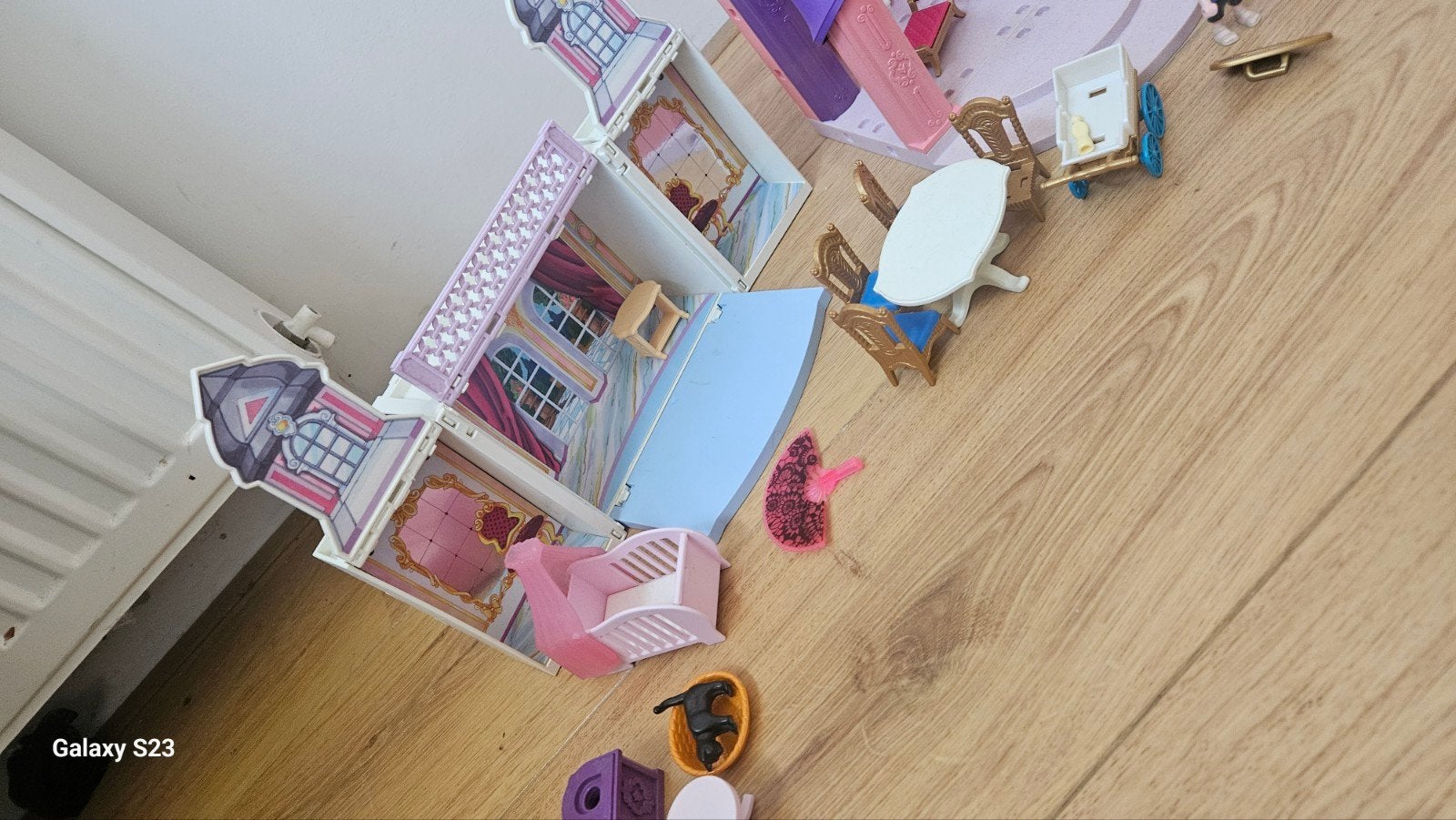 Grote Playmobil prinsessenverzameling – paleis, eenhoorn, sp, Ophalen of Verzenden, Gebruikt