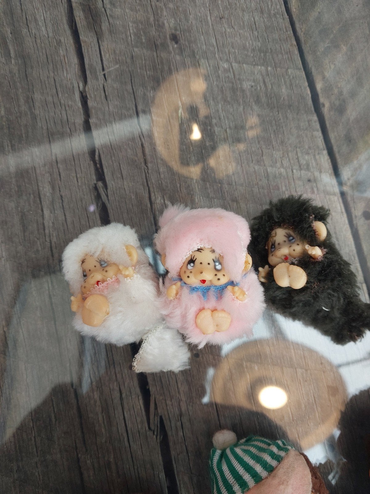 Vintage Monchhichi en pluche aapjes collectie, Gebruikt, Overige merken, Overige karakters, Ophalen of Verzenden