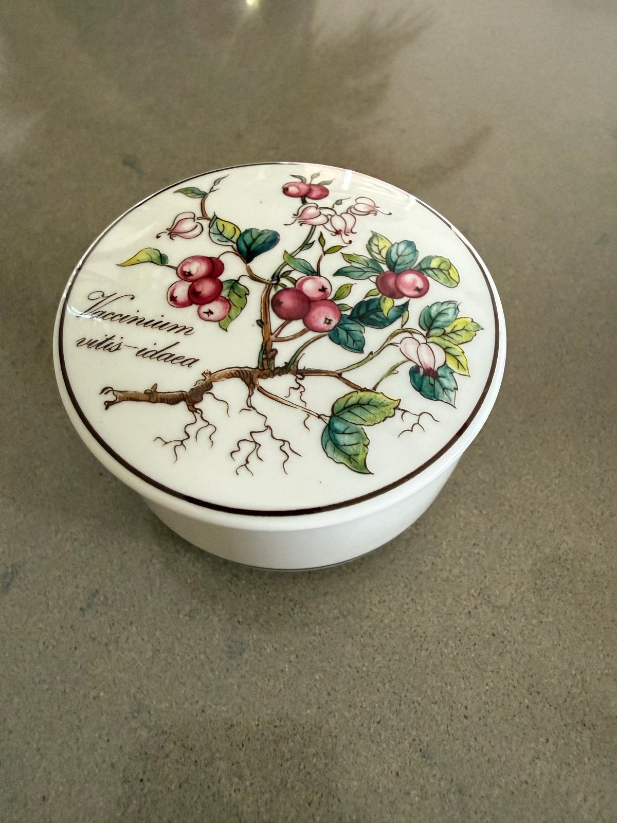 Villeroy & Boch Botanica dekselschaaltje Ø 8 cm Rode Bosbes, Ophalen of Verzenden