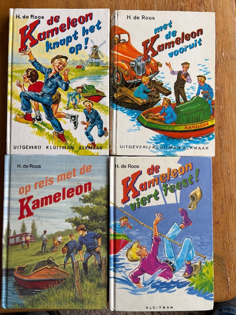 Kameleon, nog 4 losse delen, Ophalen of Verzenden, Gelezen