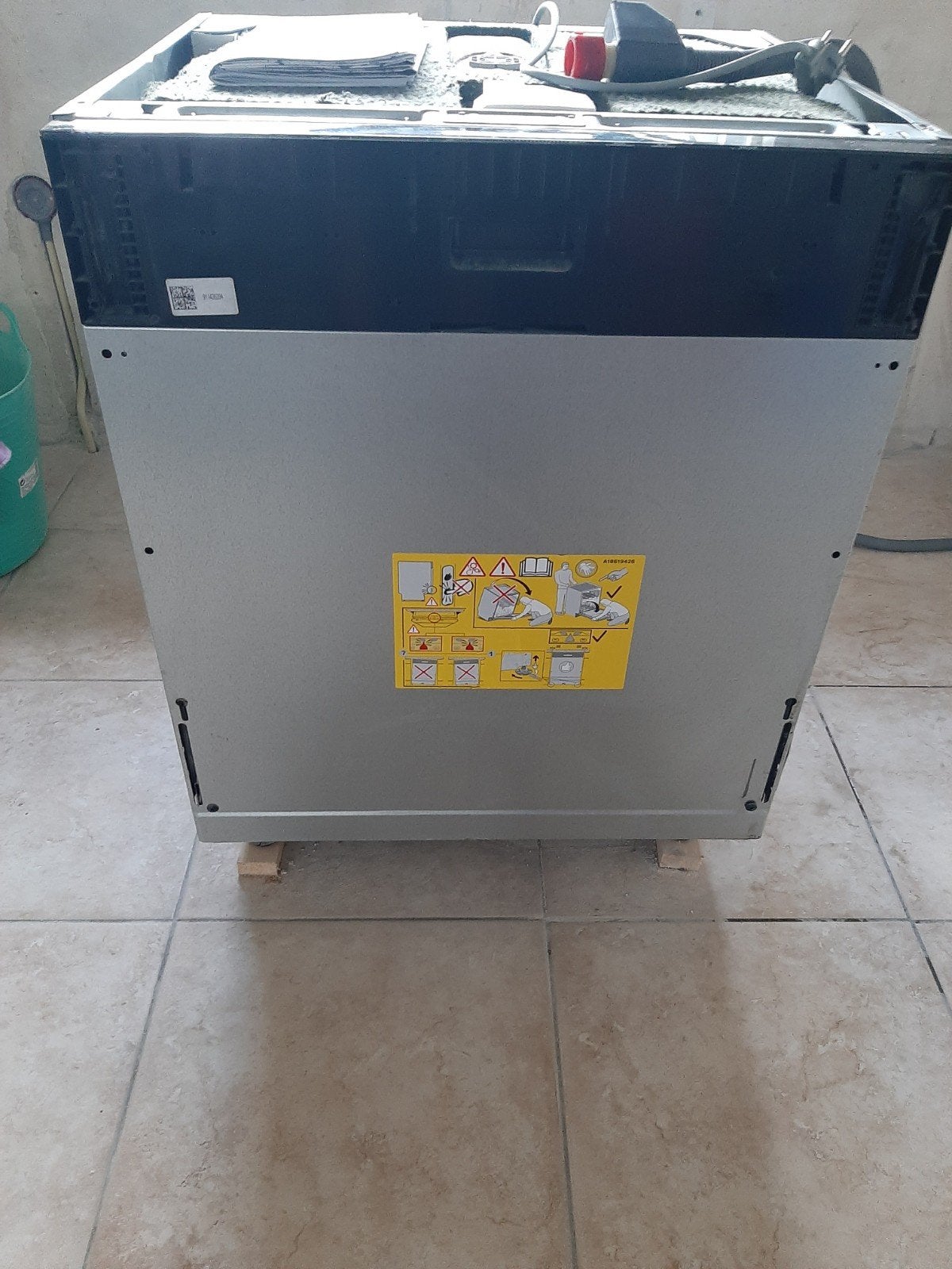 AEG FSB52637P - Vaatwasser XXL, Ophalen, 60 cm of meer, Zo goed als nieuw, Inbouw