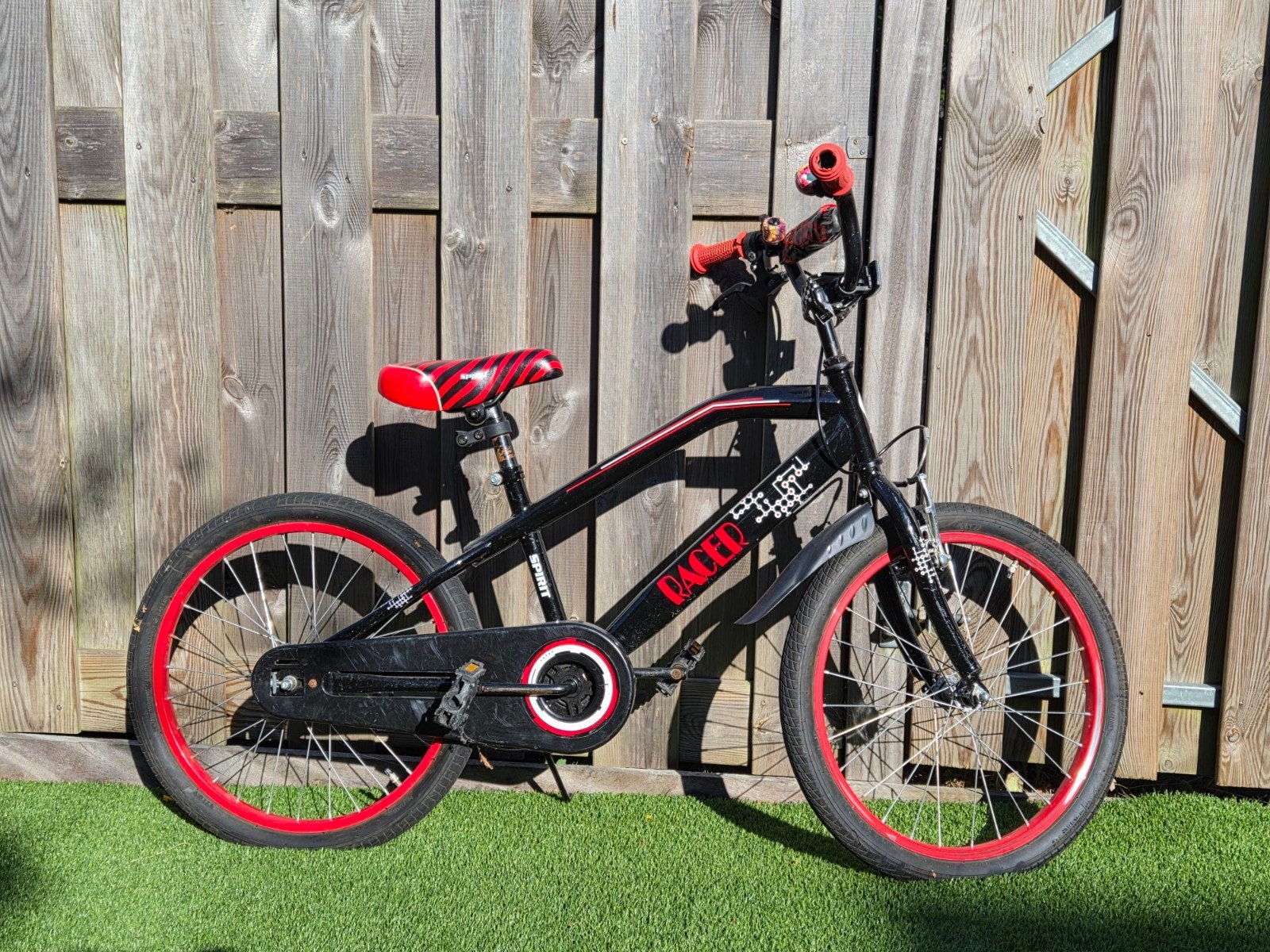 20 inch kinderfiets met handrem en terugtraprem, Fietsen en Brommers, Fietsen | Kinderfietsjes, Ophalen, Zo goed als nieuw, Velgrem