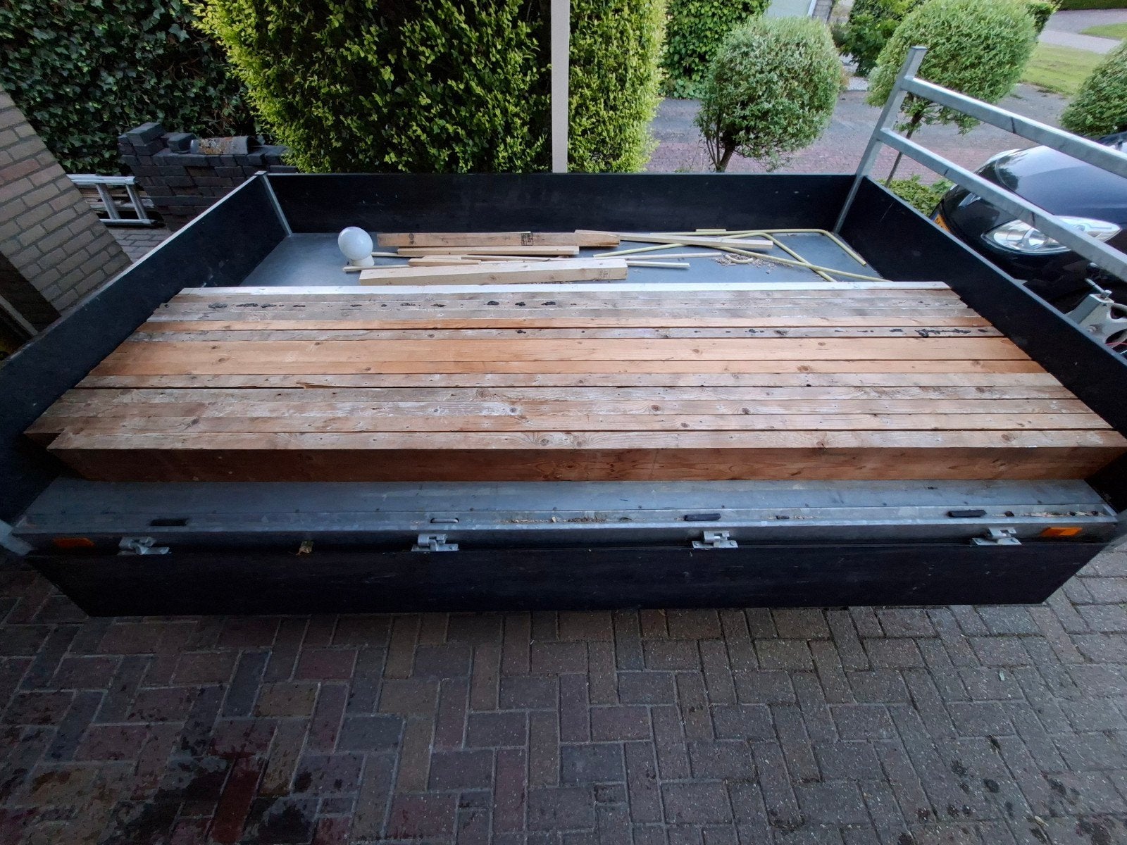 Vuren balken geschaafd 63x160x3050, Ophalen, Hout