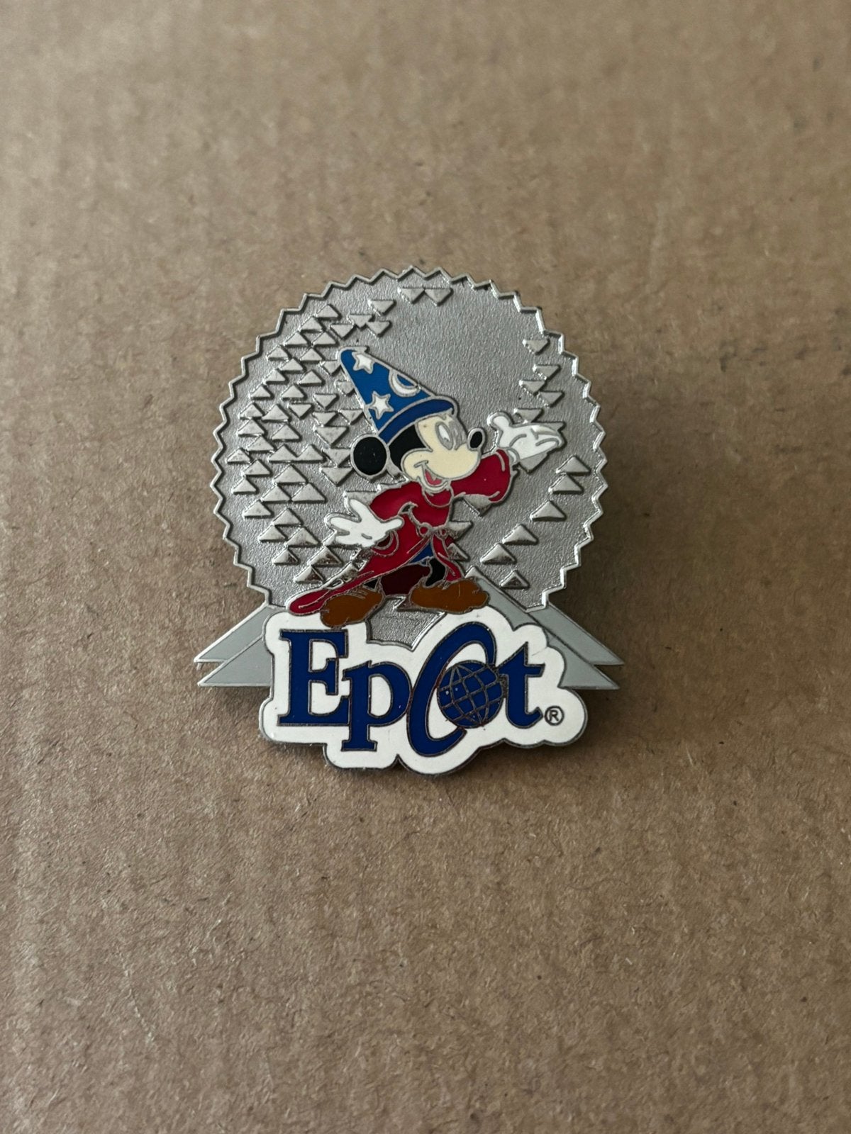 Disney pin Mickey Mouse Sorcerer Epcot Spaceship Earth, Ophalen of Verzenden, Gebruikt