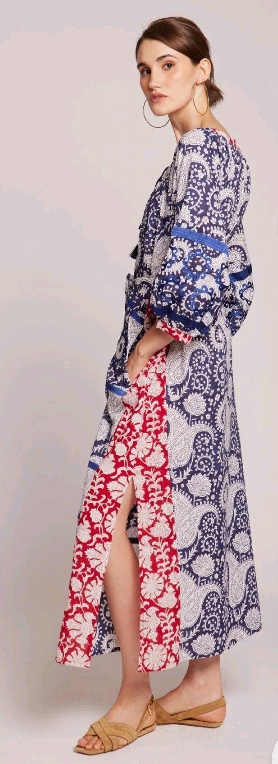 KLEED maxi jurk in maat 38/40 NIEUW, Maat 38/40 (M), Nieuw, Pinko Reiss, Onder de knie