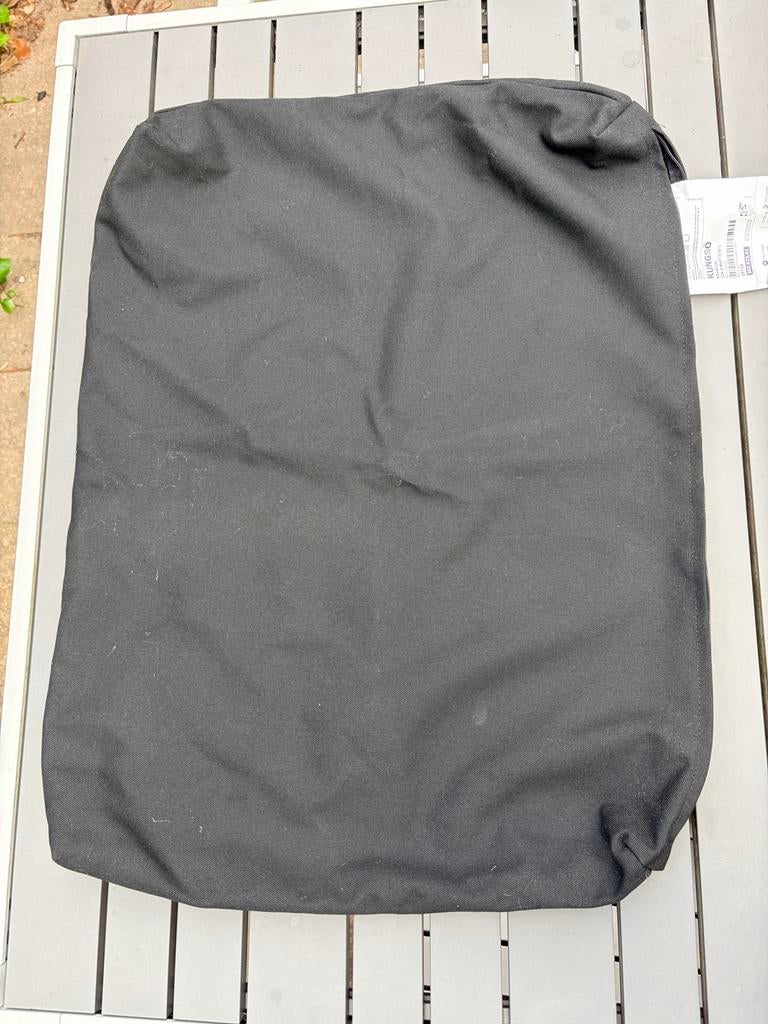 2x IKEA kussenhoes Kungsö zwart, Tuin en Terras, Tuinmeubel-accessoires, Ophalen of Verzenden, Nieuw